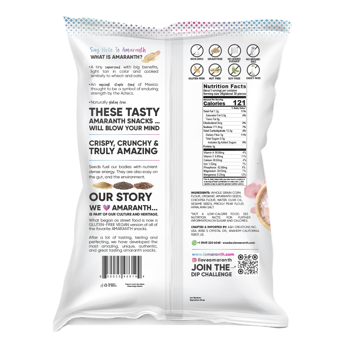 Original & Himalayan Salt Churritos (3pack/5oz each) I am (aranth)